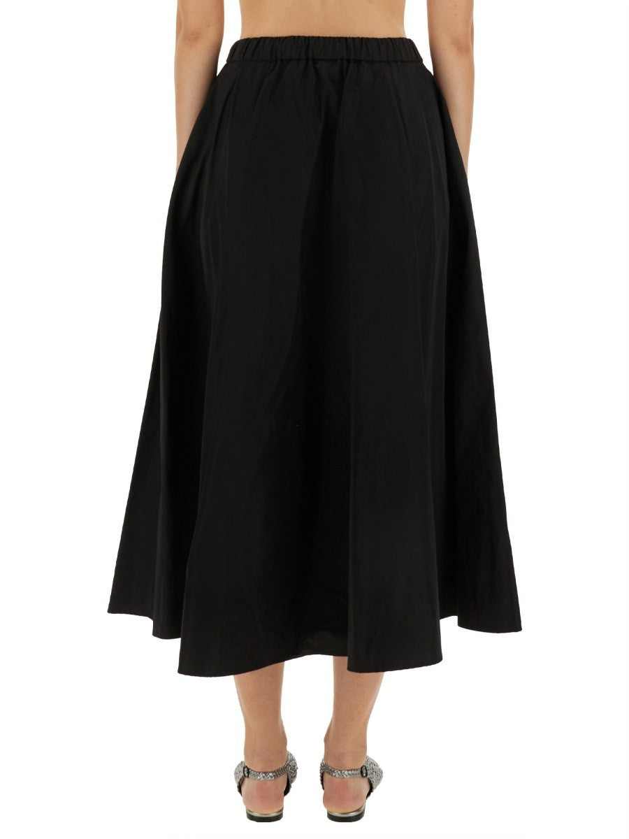 Aspesi Women's Mia Skirt Black Aspesi