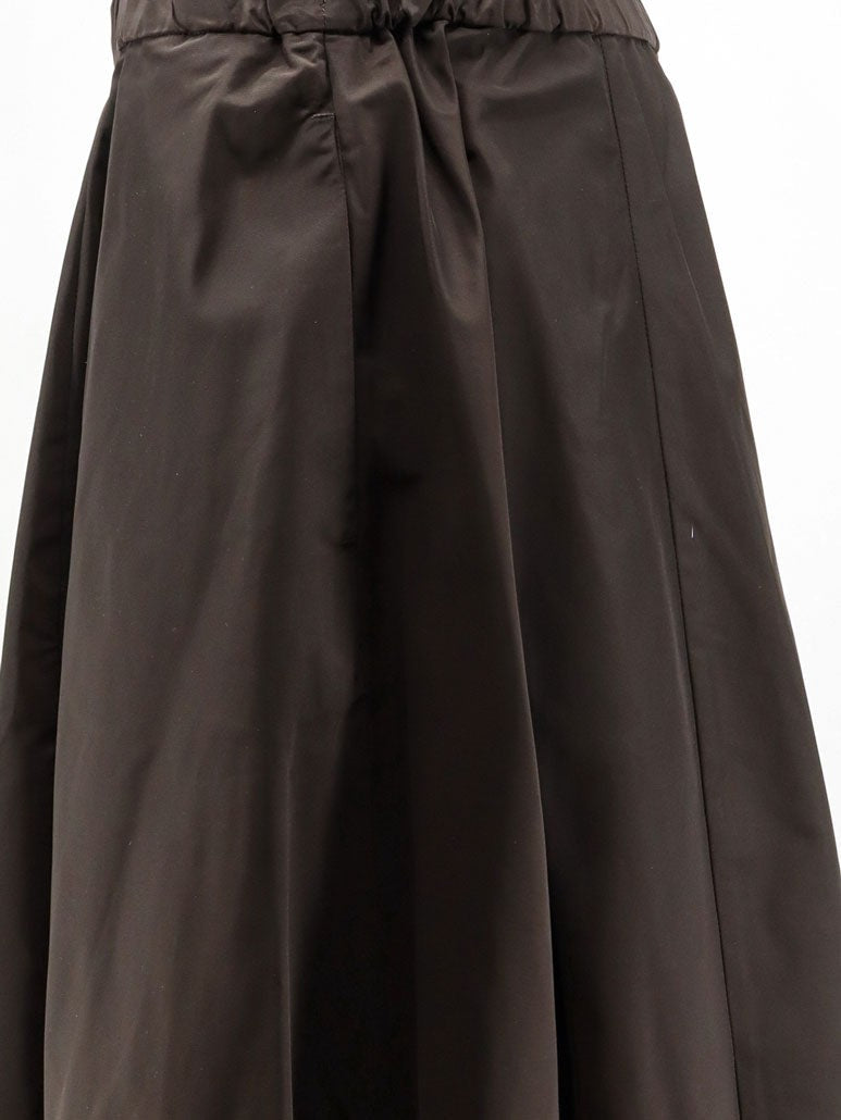 ASPESI Women's Mia Taffeta Skirt Brown