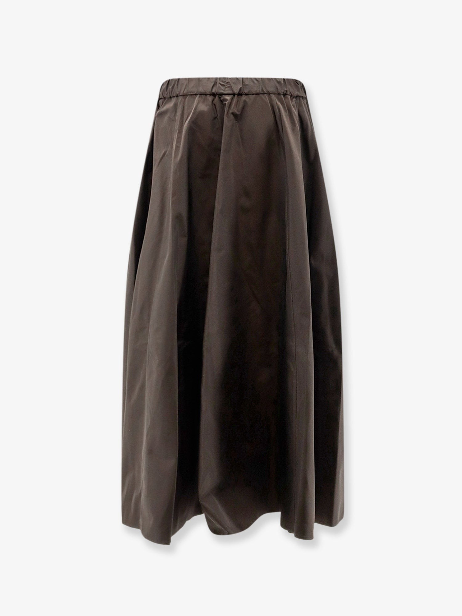 ASPESI Women's Mia Taffeta Skirt Brown