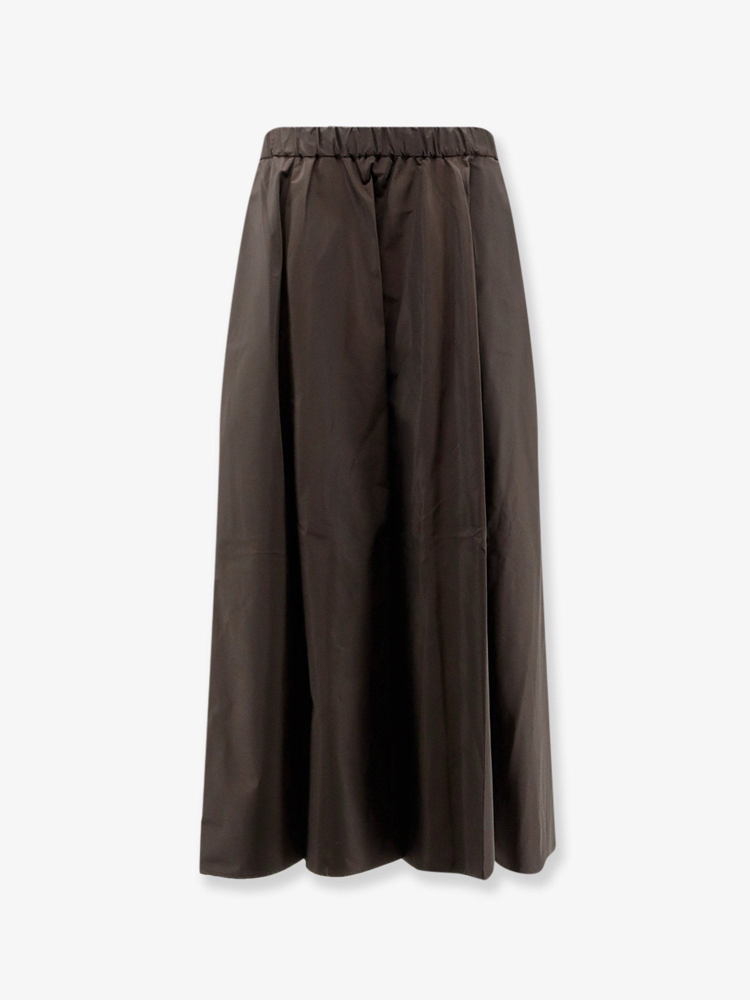 ASPESI Women's Mia Taffeta Skirt Brown