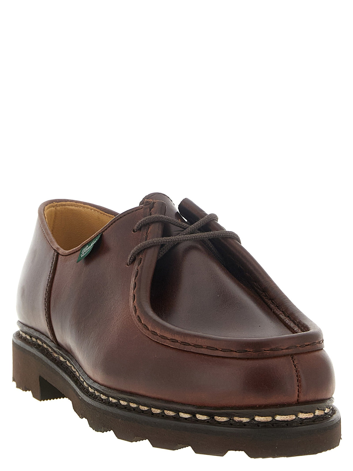Paraboot Michael Derby Shoes Brown, view 2