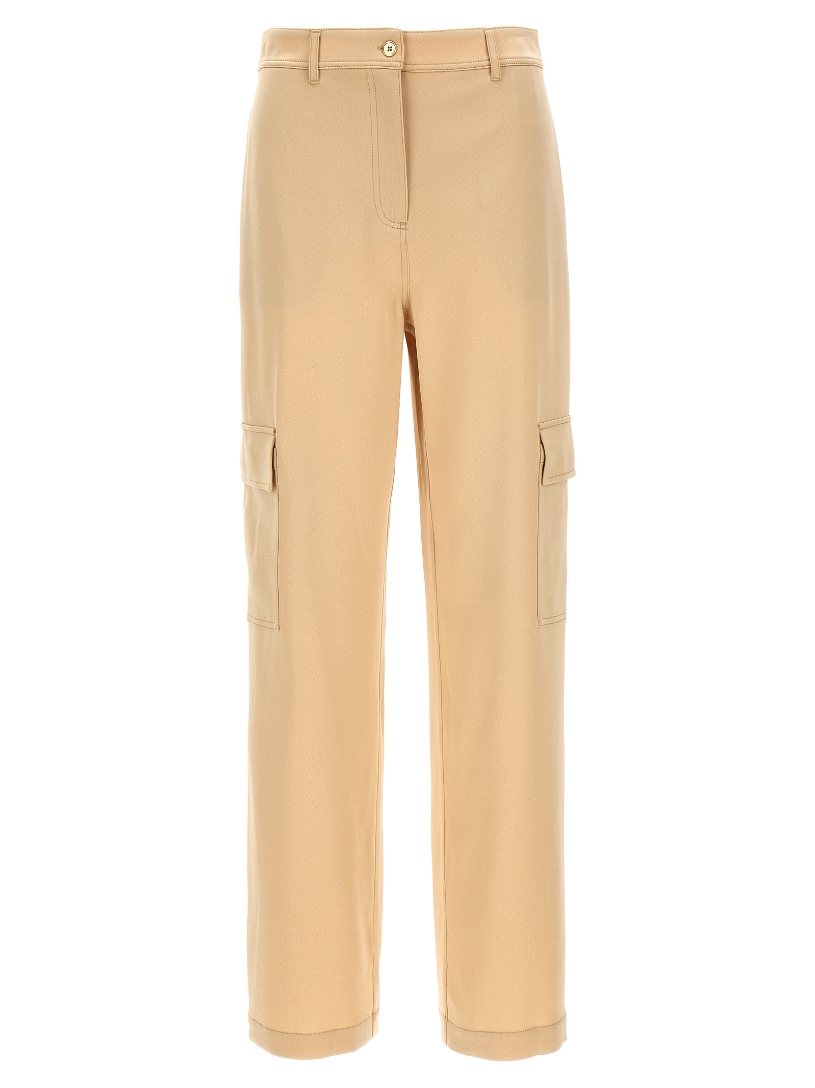 MICHAEL MICHAEL KORS - MICHAEL MICHAEL KORS - Satin cargo pants - Women’s Pants
