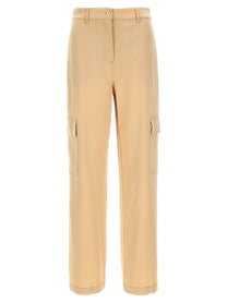 MICHAEL MICHAEL KORS - MICHAEL MICHAEL KORS - Satin cargo pants - Women’s Pants