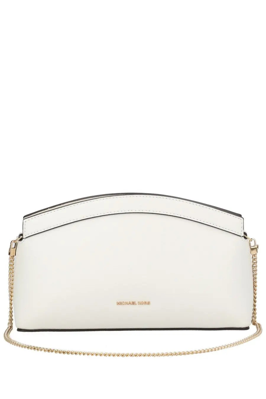 Michael Kors Women's Clutch Athena Small White