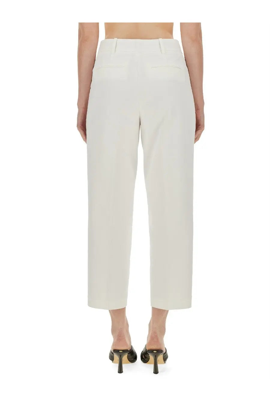 Michael Kors Women's Cropped Pants White, view 3