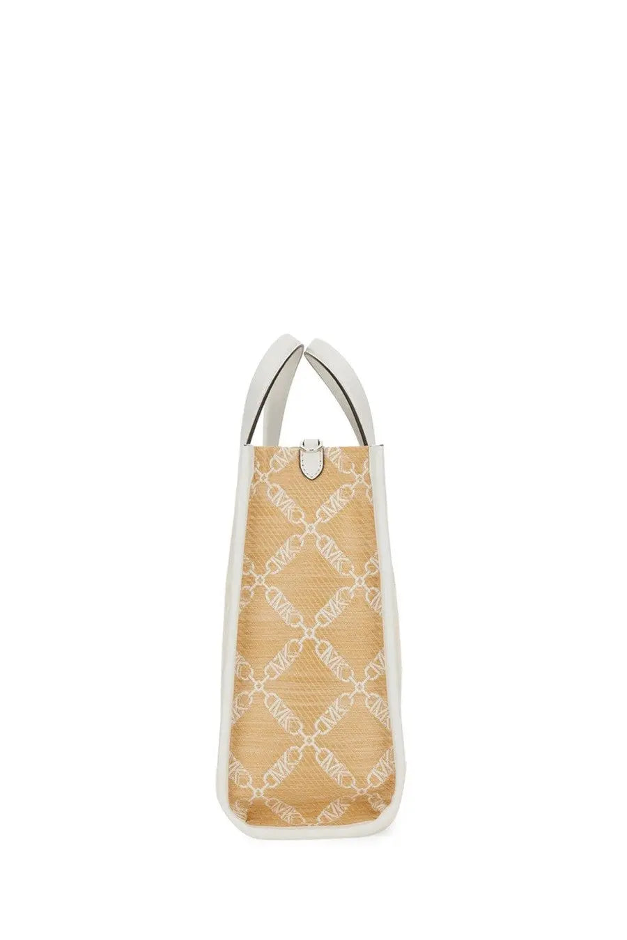 Michael Kors Women's Gigi Large Tote Bag Beige, view 3