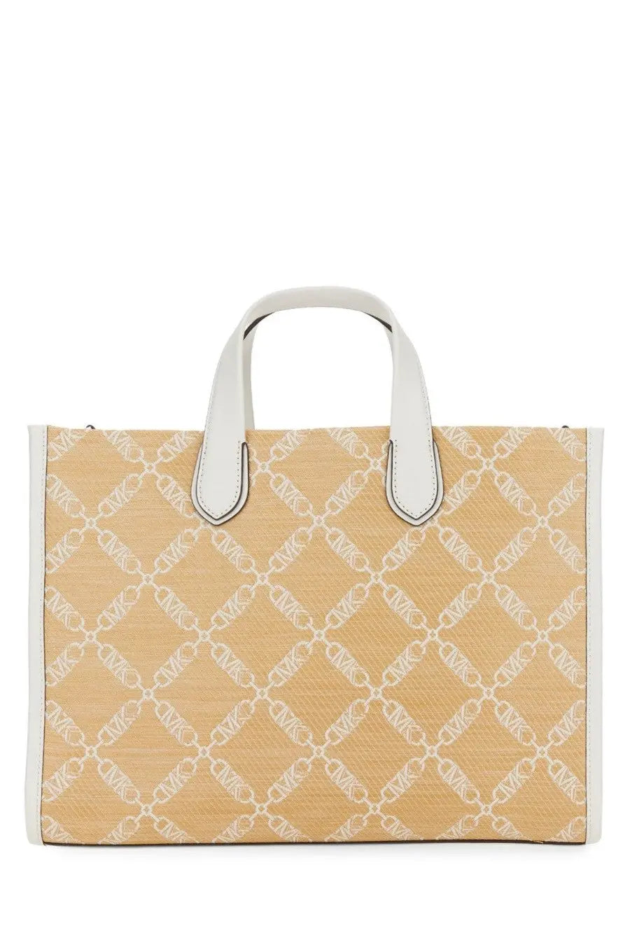 Michael Kors Women's Gigi Large Tote Bag Beige, view 4