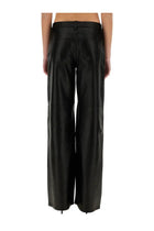 Michael Kors Women's Leather Pants Black, view 3