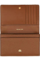 Michael Kors Women's Leather Wallet Beige, view 3
