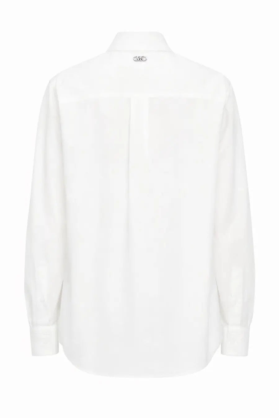 Michael Kors Women's Poplin Shirt White, view 2