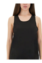 Michael Kors Women's Rower Model Tank Top Black, view 4