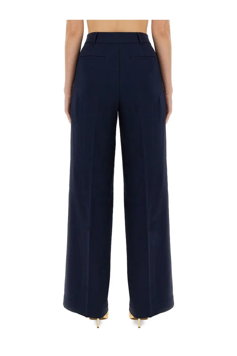Michael Kors Women's Wide Leg Pants Blue, view 4