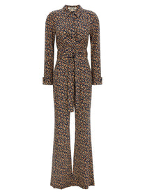 Diane Von Furstenberg Michele Jumpsuit Gold