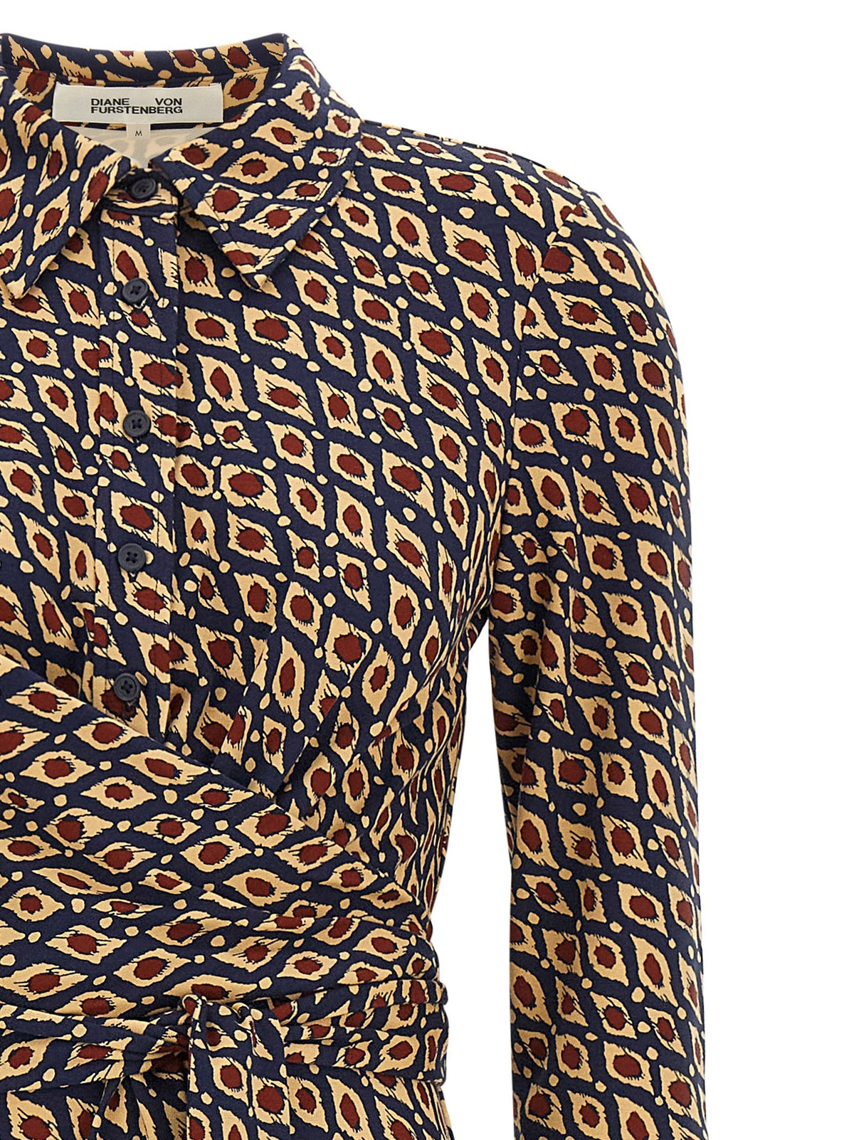 Diane Von Furstenberg Michele Jumpsuit Gold