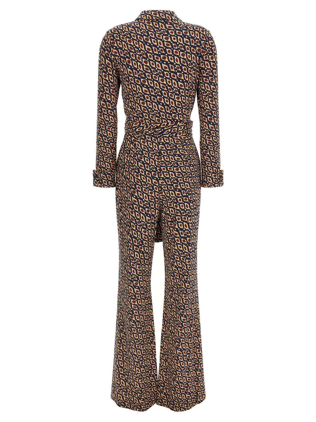 Diane Von Furstenberg Michele Jumpsuit Gold