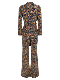 Diane Von Furstenberg Michele Jumpsuit Gold