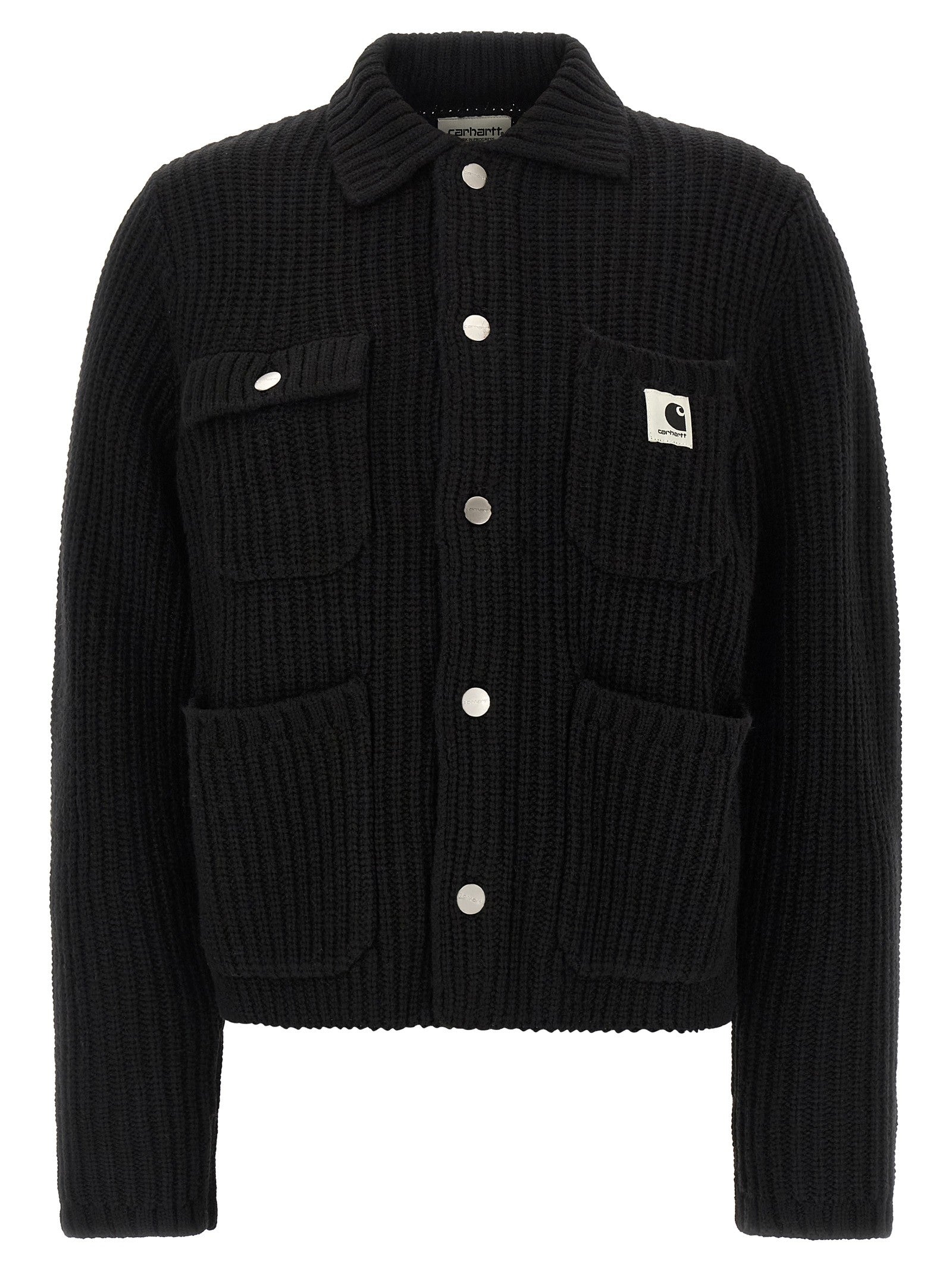 Carhartt Wip Michigan Sweater Cardigan Black