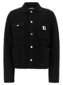 Carhartt Wip Michigan Sweater Cardigan Black