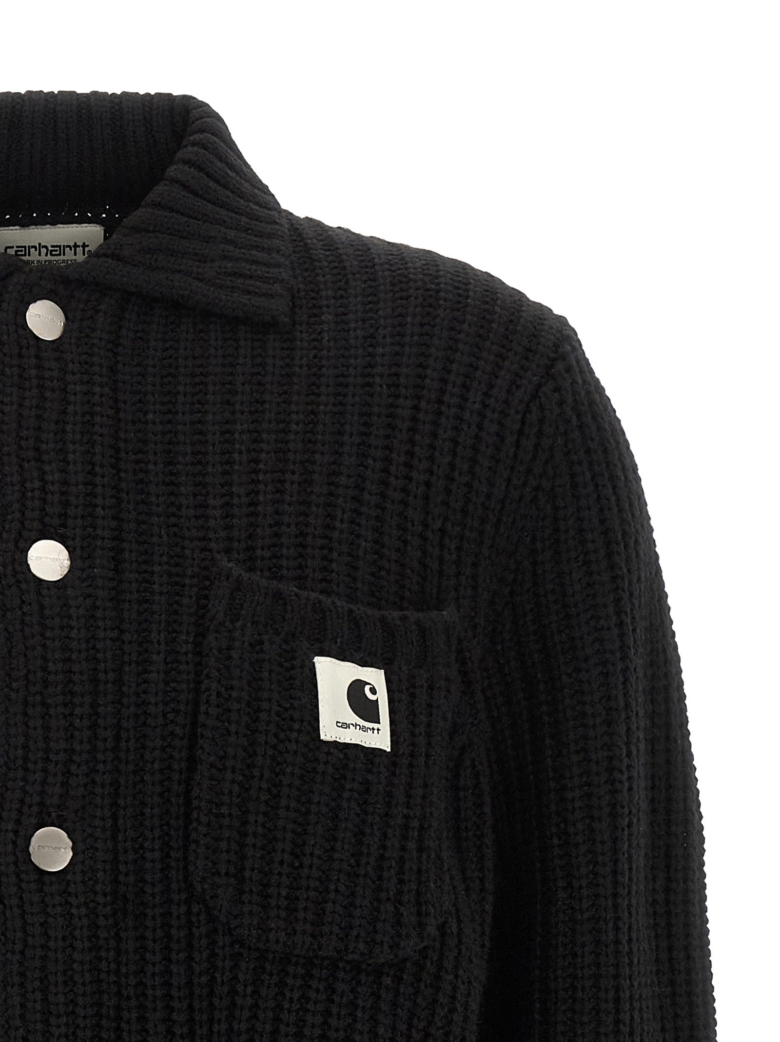 Carhartt Wip Michigan Sweater Cardigan Black