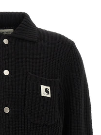 Carhartt Wip Michigan Sweater Cardigan Black