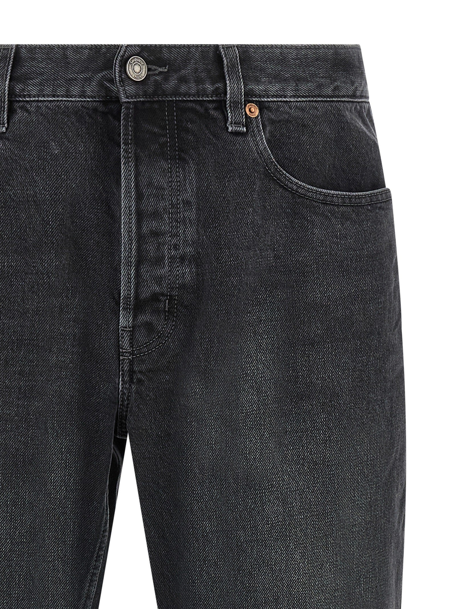 Saint Laurent Mick Jeans Black