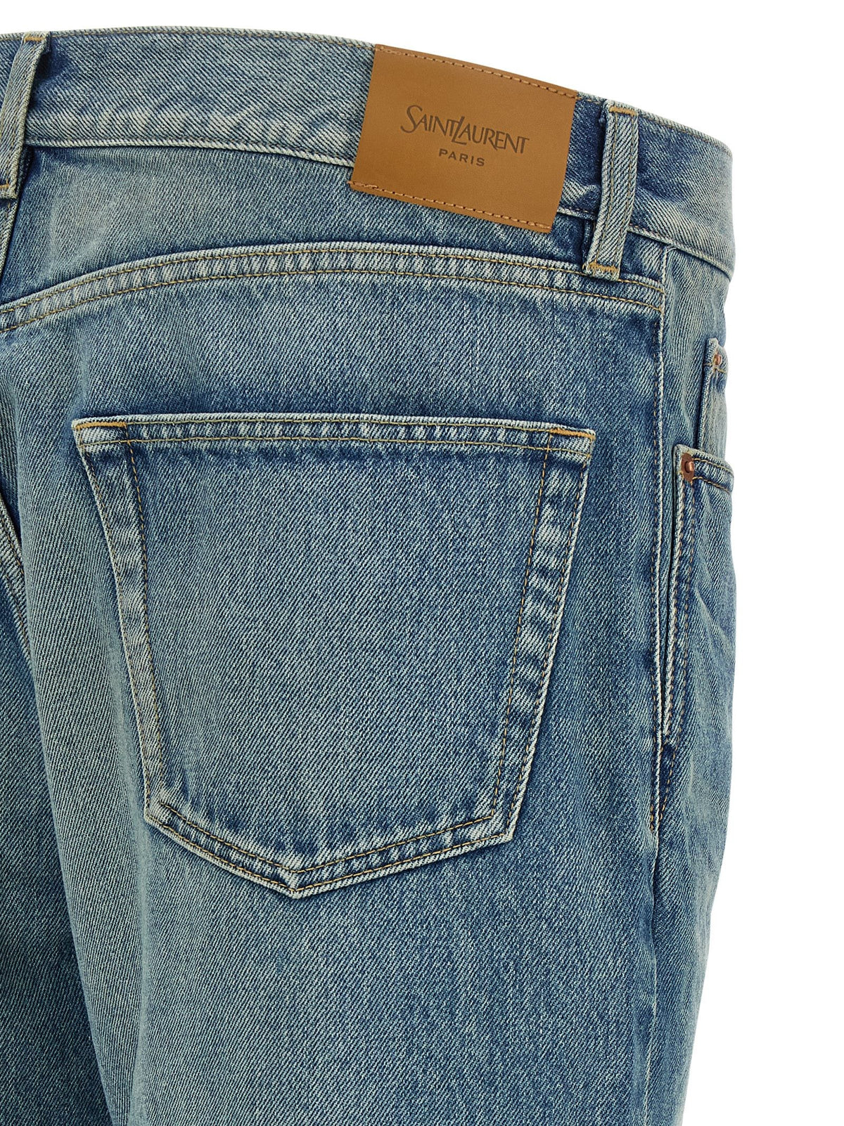 Saint Laurent Mick Jeans Blue