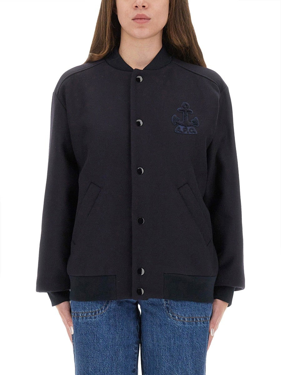 A.P.C Women's Micky Jacket Blue
