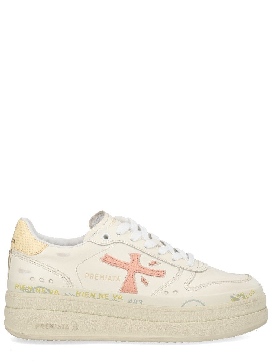 Premiata Women's Micol Sneaker White
