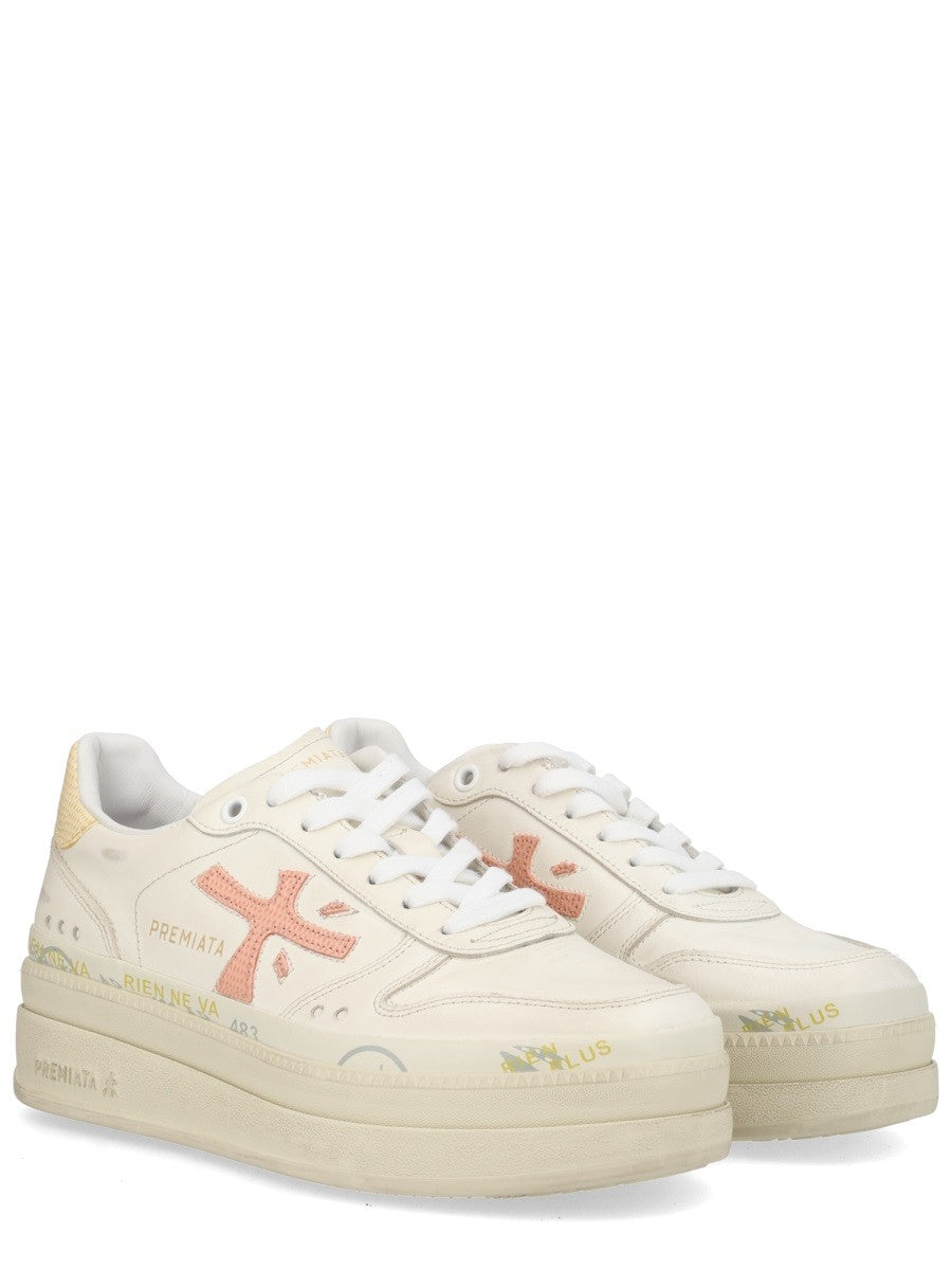 Premiata Women's Micol Sneaker White