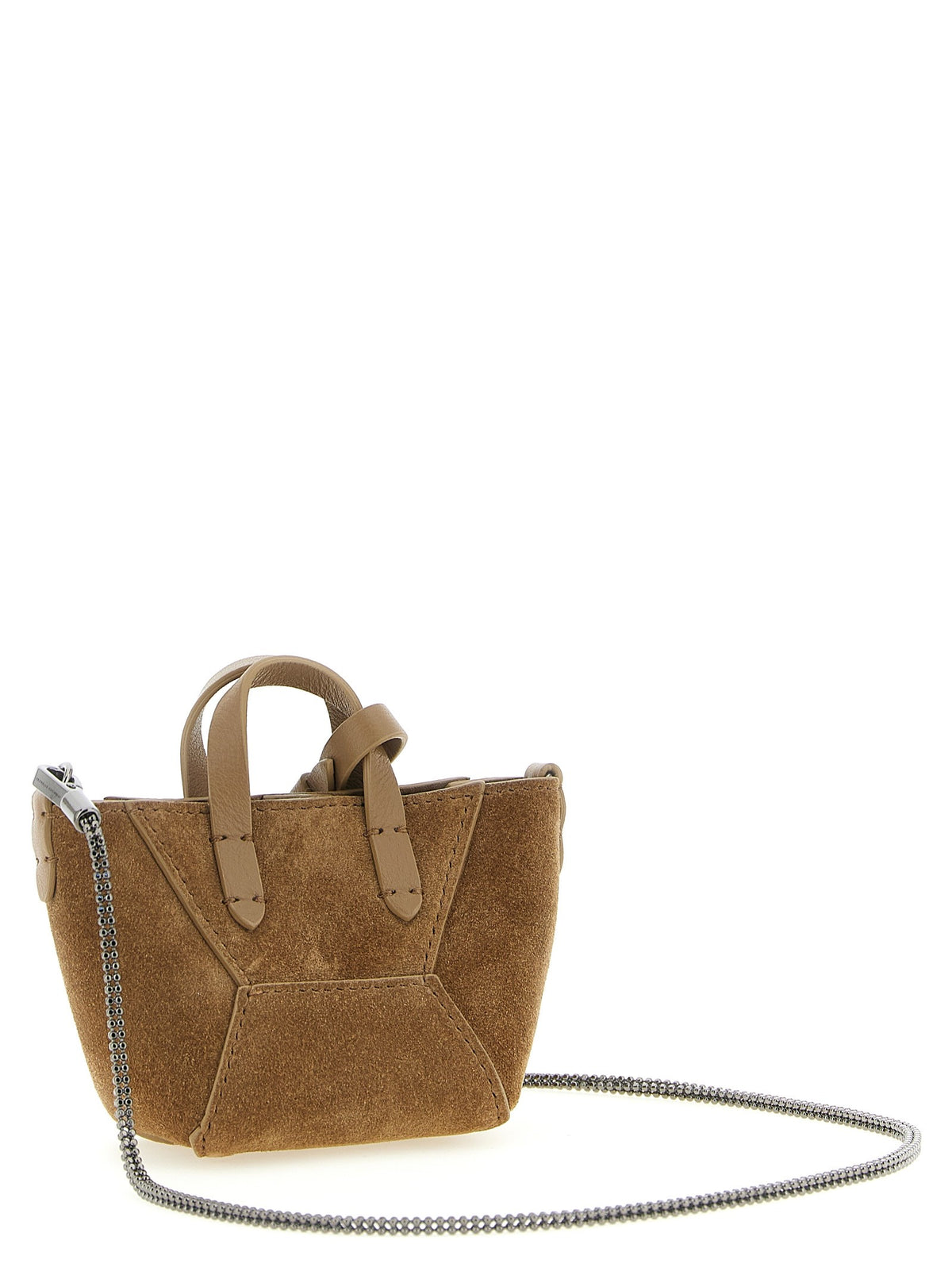 Brunello Cucinelli Micro BC Duo Bag Brown