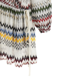 Missoni Micro Chevron Dress White