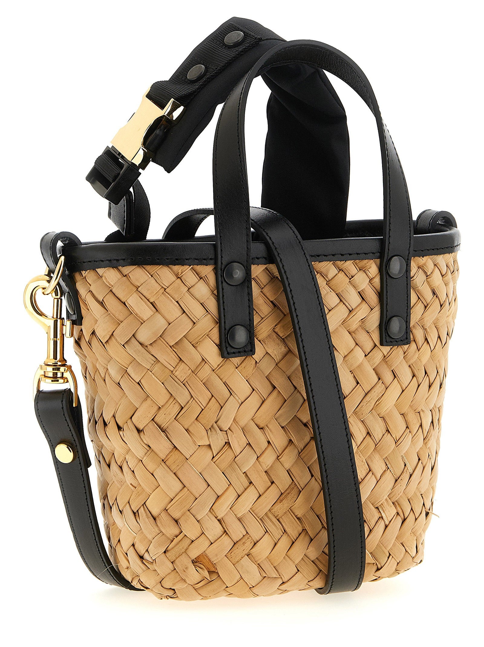Sacai Micro Hybrid March Handbag Beige