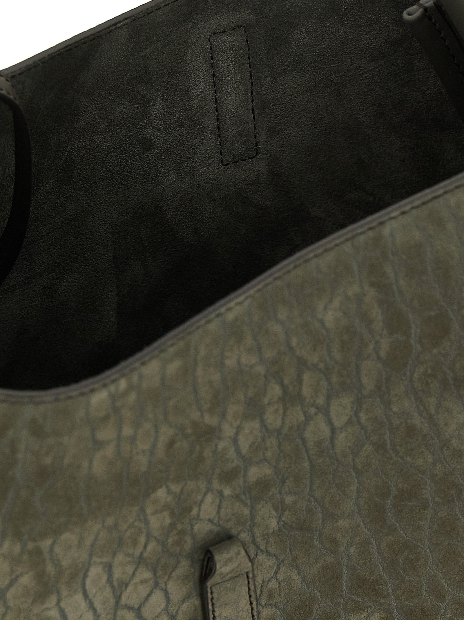 Saint Laurent Micro Le À Shoulder Bag Grey
