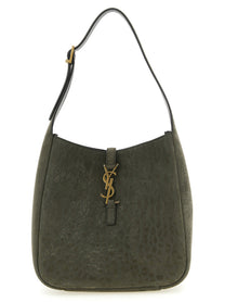 Saint Laurent Micro Le À Shoulder Bag Grey