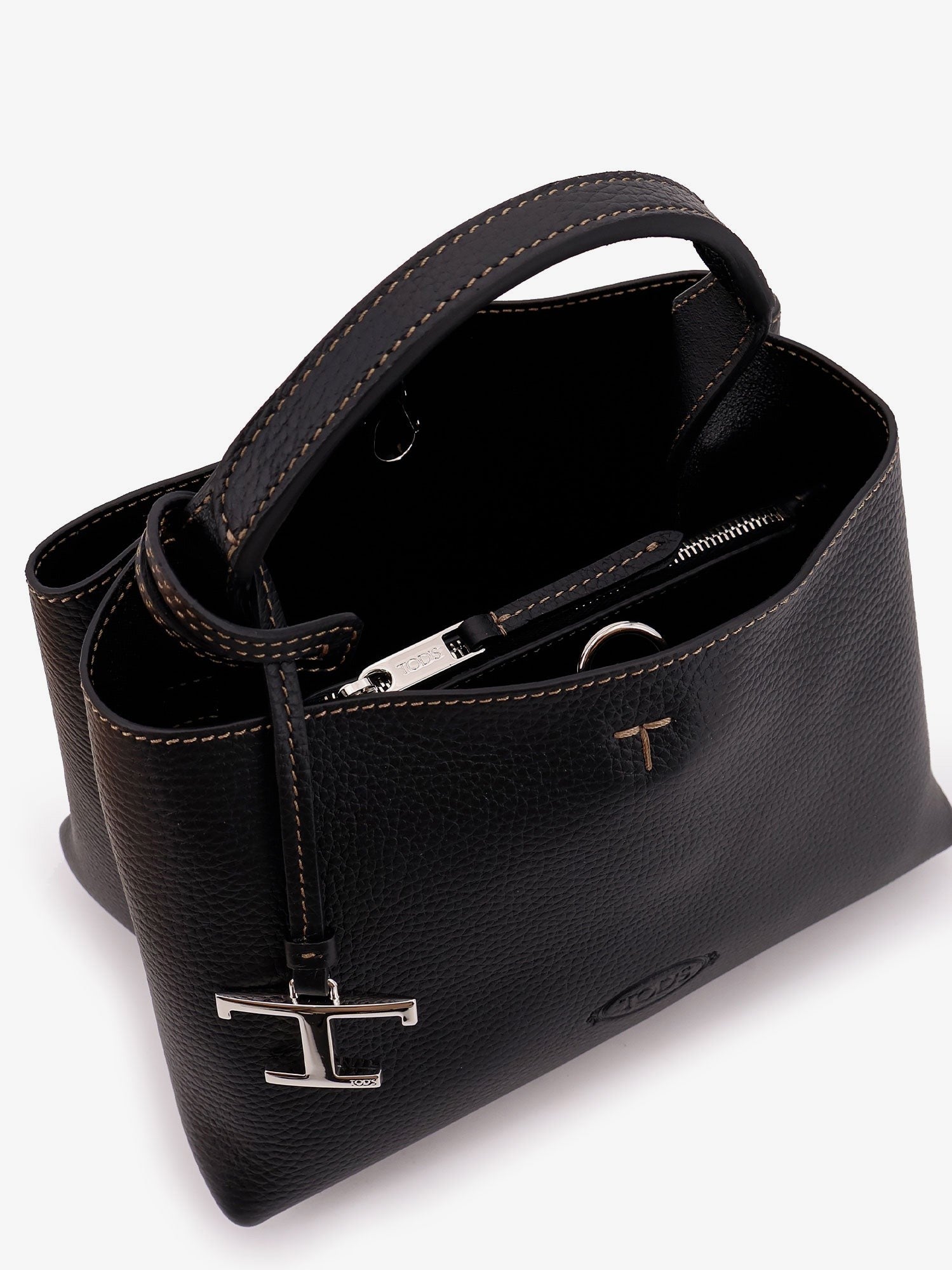 Tod's Women's Micro Leather Crossbody Bag Black