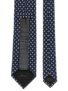 Brioni Micro Paisley Tie Blue, view 2