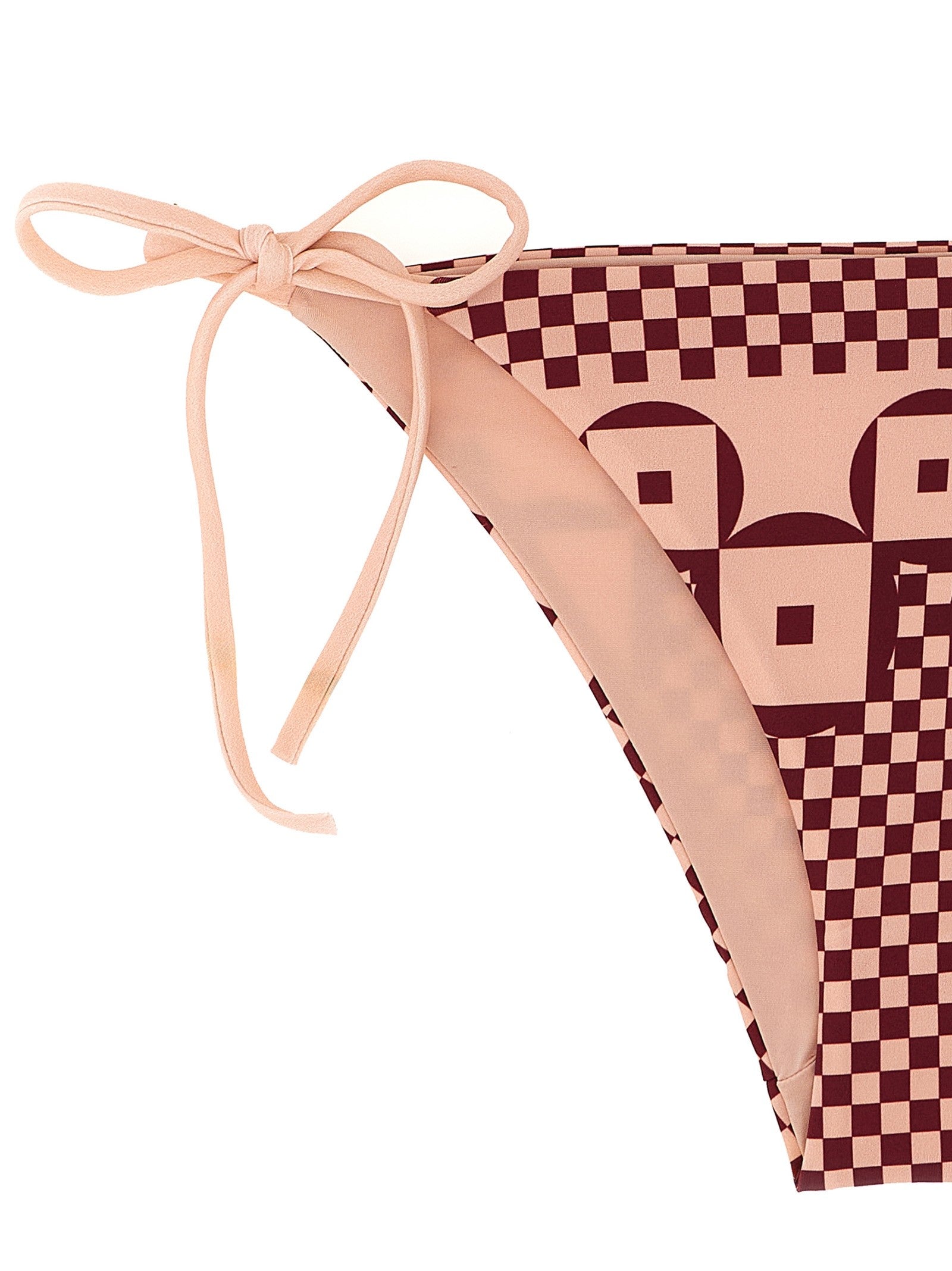 Fendi Micro Patchwork Bikini Briefs Blue