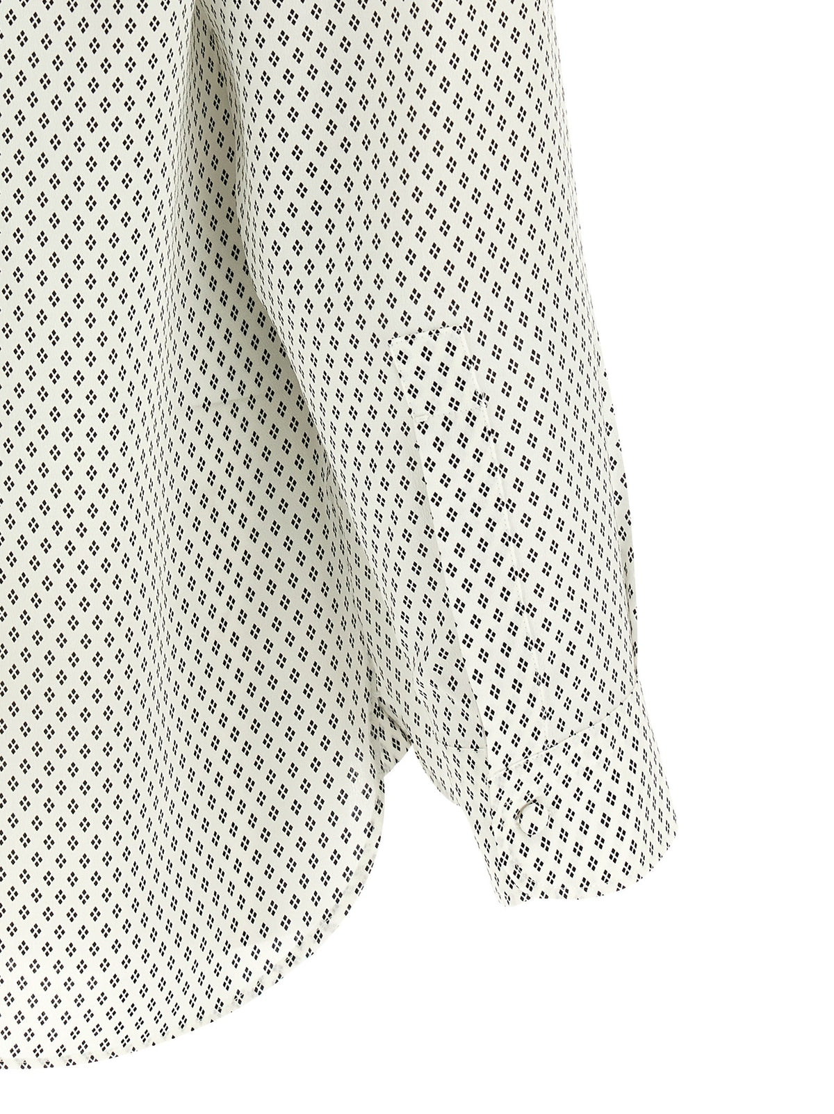 Tom Ford Micro Print Shirt White, view 4