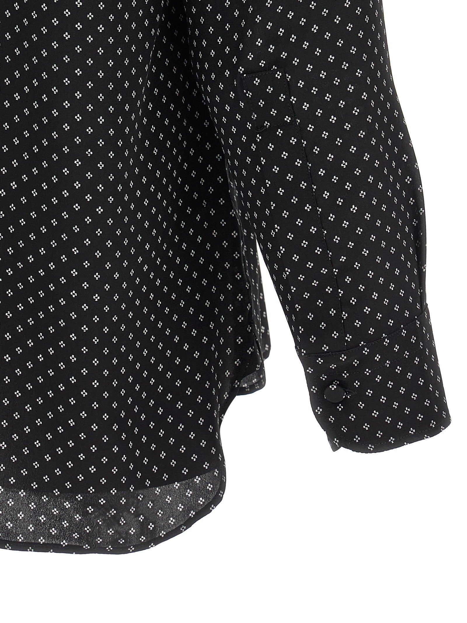 Tom Ford Micro Print Shirt Black