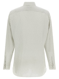 Tom Ford Micro Print Shirt White