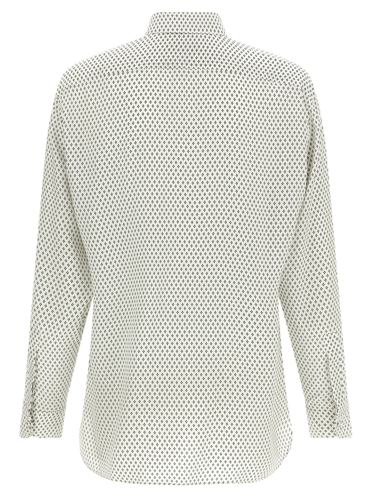 Tom Ford Micro Print Shirt White, view 2
