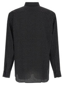 Tom Ford Micro Print Shirt Black