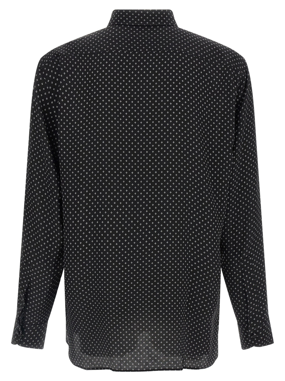 Tom Ford Micro Print Shirt Black, view 2