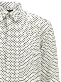 Tom Ford Micro Print Shirt White