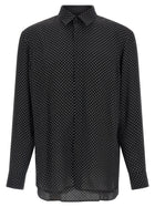 Tom Ford Micro Print Shirt Black