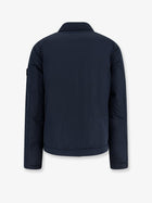 Stone Island Men's Micro Reps Nylon Padded Jacket Blue, view 2