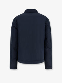 Stone Island Men's Micro Reps Nylon Padded Jacket Blue