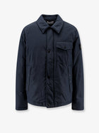 Stone Island Men's Micro Reps Nylon Padded Jacket Blue