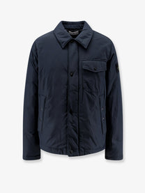 Stone Island Men's Micro Reps Nylon Padded Jacket Blue