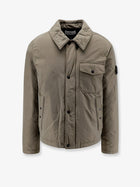 Stone Island Men's Micro Reps Padded Nylon Jacket Green
